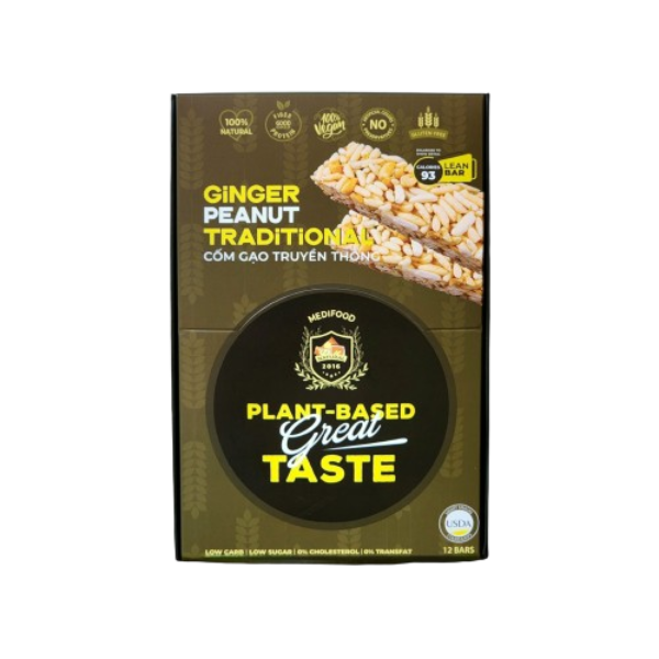 Thanh Ngũ Cốc vị Truyền Thống [Hộp 12 Thanh] - USDA Smart Snacks