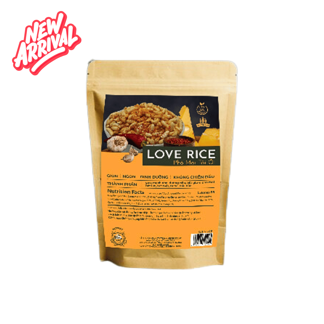 love rice Phô mai tỏi ớt.1
